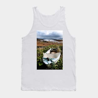 A beached boat at Ardvaser, Isle of Skye, Scotland Tank Top